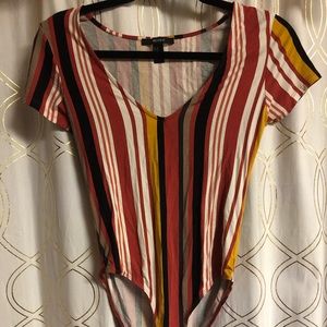 Striped bodysuit!